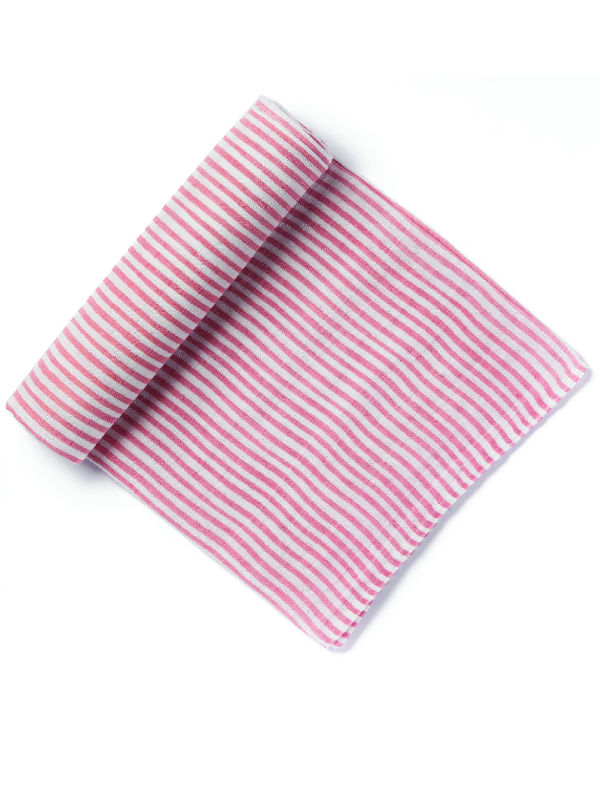 Inbakerdoek Stripe Pink